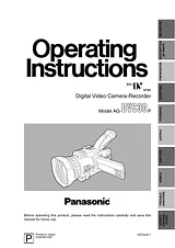 Panasonic AG-DVC30 Guía Del Usuario