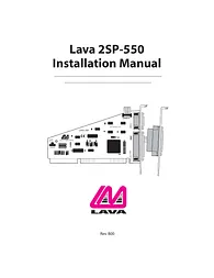 Lava Computer 2SP-550 用户手册