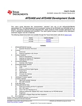 Texas Instruments AFE4490 Evaluation Module AFE4490SPO2EVM AFE4490SPO2EVM Data Sheet