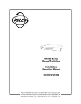 Pelco MS504BAFL Справочник Пользователя