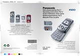 Panasonic EB-X500 Operating Guide