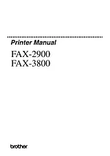 Brother FAX-2900 사용자 가이드
