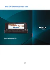 Nokia E90 E90ZWA 사용자 설명서
