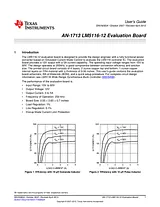 Texas Instruments LM5116-12 Evaluation Board LM5116-12EVAL/NOPB LM5116-12EVAL/NOPB Ficha De Dados