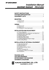 Furuno FR-2125V Manual De Usuario