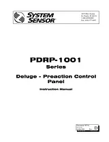 System Sensor PDRP-1001 Series Справочник Пользователя