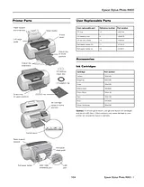 Epson R800 Product Datasheet