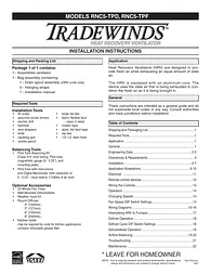 tradewins-furniture rnc5-tpf User Manual