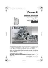 Panasonic KXTHA13 Guía De Operación