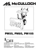McCulloch PM105 Manuale Utente
