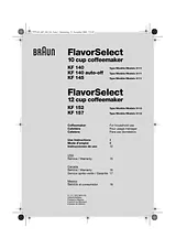 Braun kf140 User Guide
