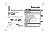 Panasonic dvd-s42 Справочник Пользователя