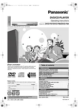 Panasonic dvd-f87 Справочник Пользователя