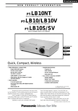 Panasonic PT-LB10 Merkblatt