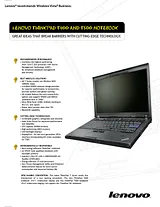 Lenovo ThinkPad T500 NK18HFR Benutzerhandbuch
