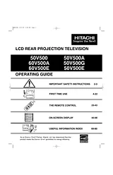 Hitachi 50V500 User Manual