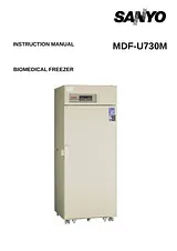 Sanyo MDF-U730M Manual Do Utilizador