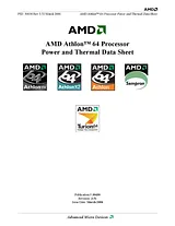 AMD Athlon 64 3200+ ADA3200AEP5AP Prospecto