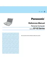 Panasonic CF-52 Series Manuale Utente