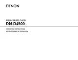 Denon DN-D4500 ユーザーズマニュアル