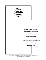 Pelco C19125 Manual Do Utilizador