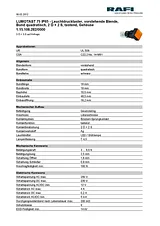 Rafi Pushbutton 250 V 4 A 2 x Off/(On) IP65 momentary 10 pc(s) 1.15.108.282/0000 Data Sheet