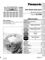 Panasonic SC-HT400 Manual De Usuario