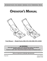 MTD A20 User Manual