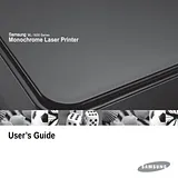 Samsung ML-1630 ユーザーズマニュアル