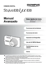 Olympus Stylus 830 Manual De Introdução