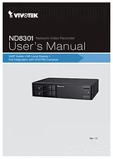 VIVOTEK ND8301 User Manual
