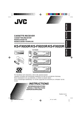 JVC KS-FX850R Справочник Пользователя