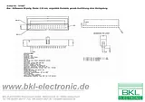 Bkl Electronic 10120568 Straight Pin Header, PCB Mount Grid pitch: 2.54 mm Number of pins: 2 x 25 10120568 Data Sheet