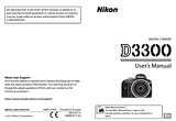 Nikon D3300 Справочник Пользователя