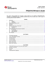 Texas Instruments TPS2379 Evaluation Module TPS2379EVM-106 TPS2379EVM-106 Hoja De Datos