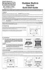 Fire Magic E660I4L1PW Quick Setup Guide