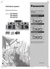 Panasonic SC-VK91D User Manual