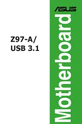 ASUS Z97-A/USB 3.1 Справочник Пользователя