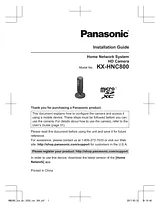 Panasonic KXHNC800 작동 가이드