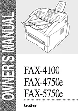 Brother FAX-4100 Справочник Пользователя