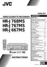 JVC HR-J768MS Benutzerhandbuch