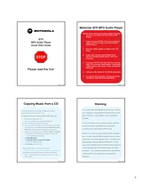 Motorola i870 Guía De Instalación Rápida
