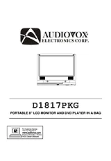 Audiovox d1817 ユーザーズマニュアル