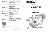 Pentax Optio S60 用户手册