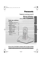 Panasonic kx-tcd400 Mode D’Emploi