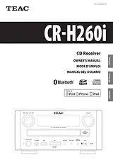 TEAC CR-H260I Manuel D’Utilisation