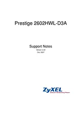 ZyXEL Communications 2602HWL-D3A 用户手册