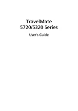 Acer travelmate 5720 Краткое Руководство По Установке