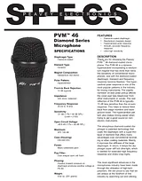Peavey PVM 46 Benutzerhandbuch