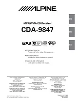 Alpine CDA-9847 Manual De Usuario